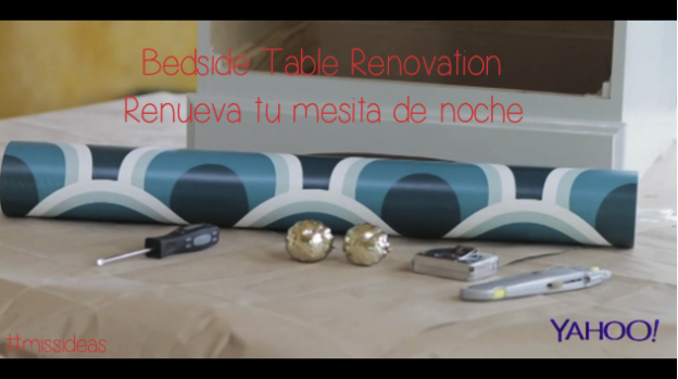 Miss Ideas #22 – Bedside Table Renovation | Renueva tu mesita de noche