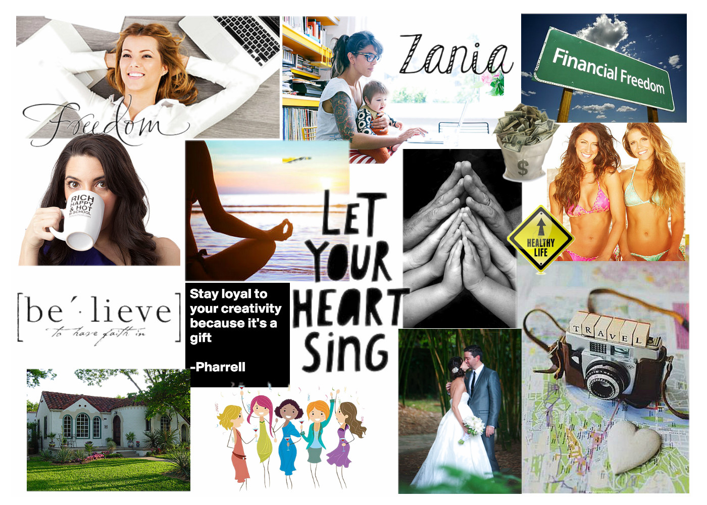 My Vision Board – Zania